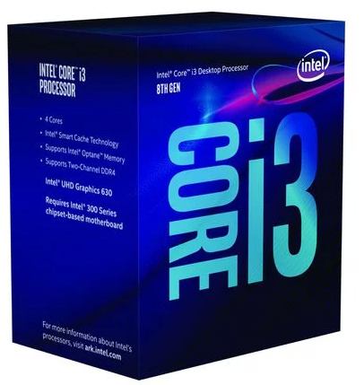 Intel Core i3-8100 6M Cache 3.60 GHz Processor