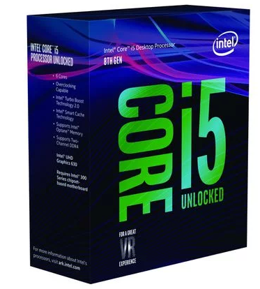 Intel Core i5-8600K 9M Cache 3.60 GHz - Processor